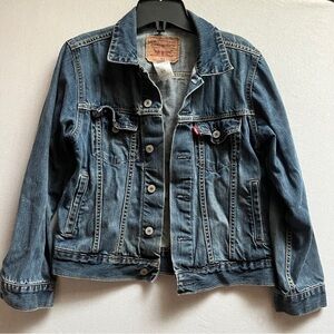 Levi's Blue Denim button Jacket Sz M